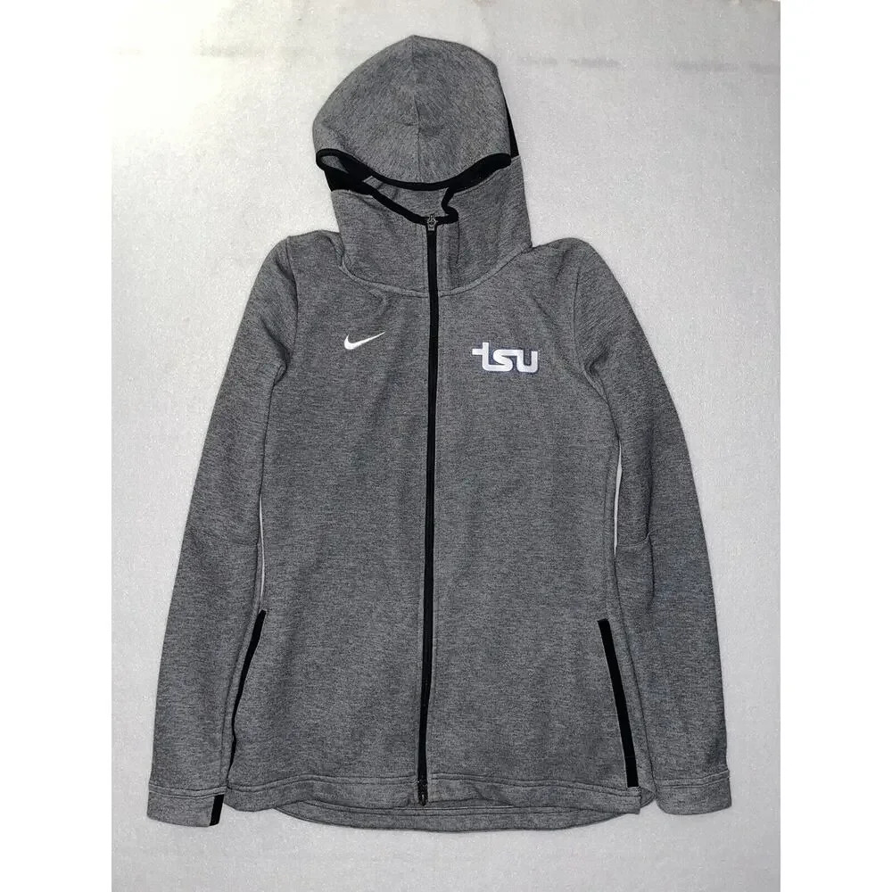 Team Issued Tennessee State University Tigers Basketball Nike Warmup Jacket Sz M